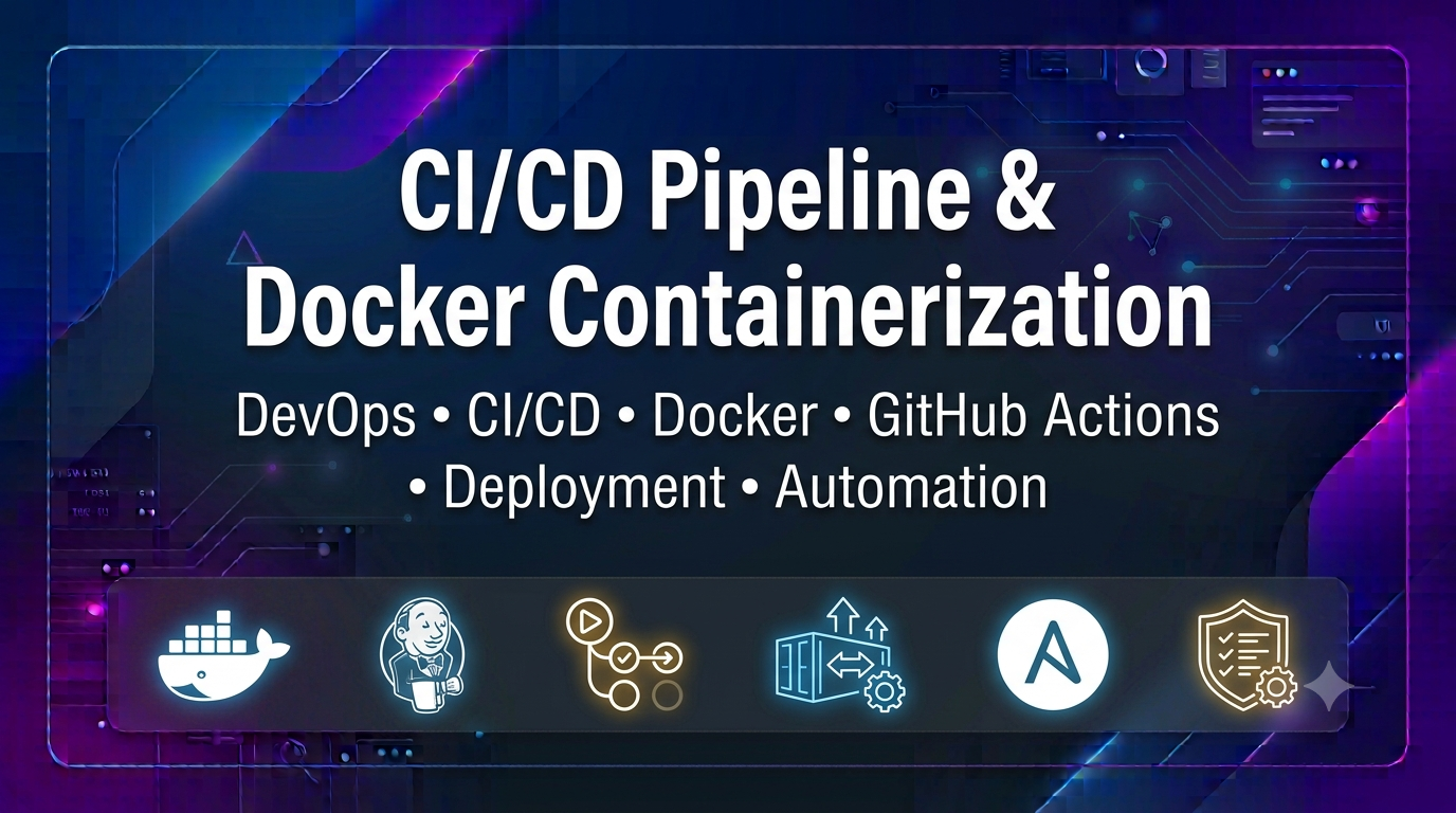 CI/CD Pipeline & Docker Containerization