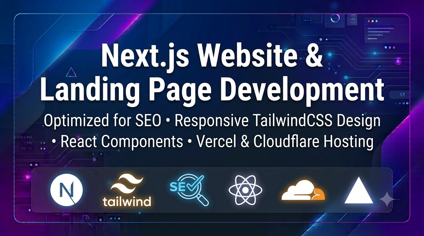 Next.js Website & Landing Page Development