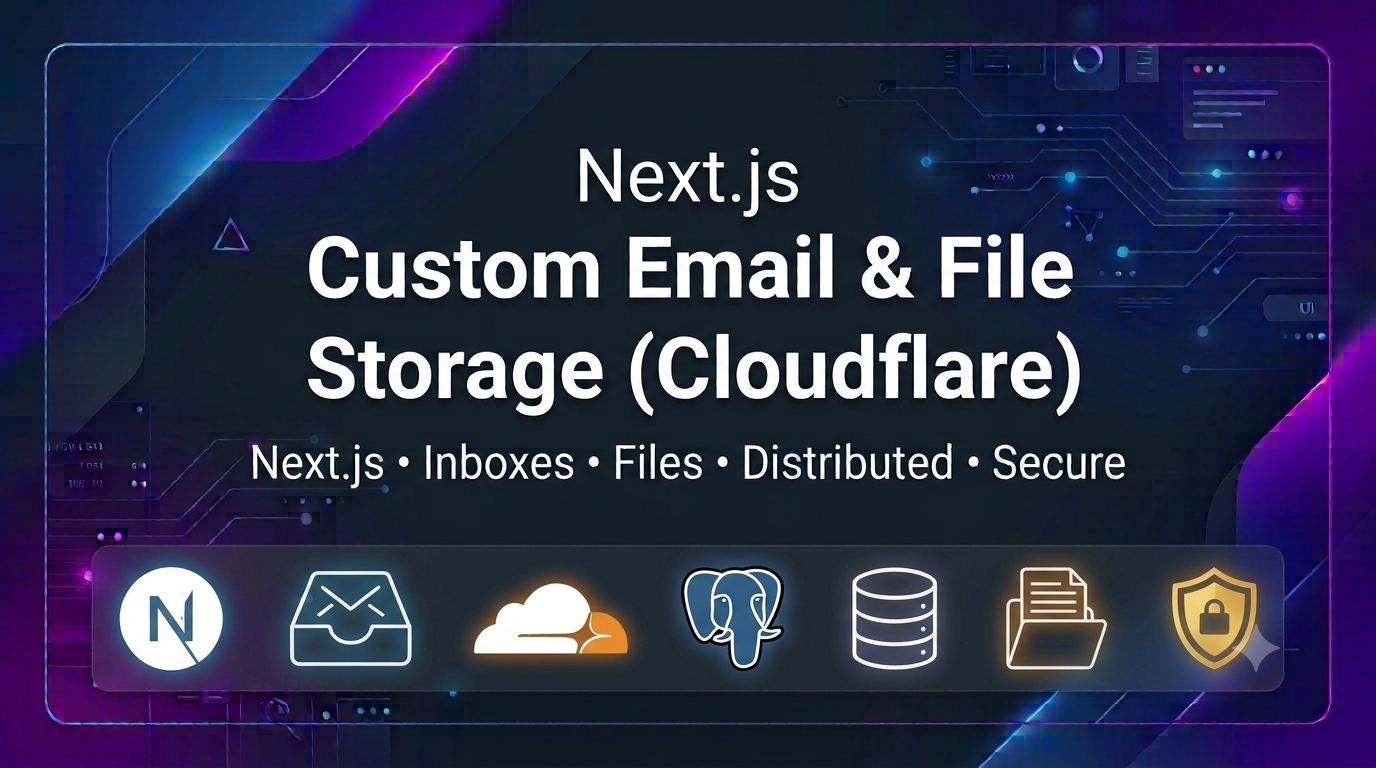 Custom Email & File Storage System on Cloudflare (Google Workspace Alternative)