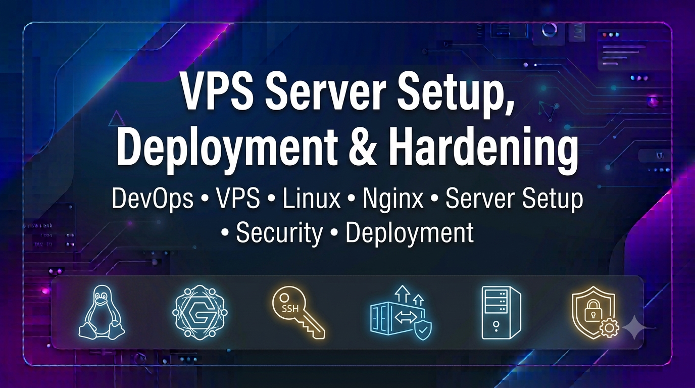 VPS Server Setup, Deployment & Hardening